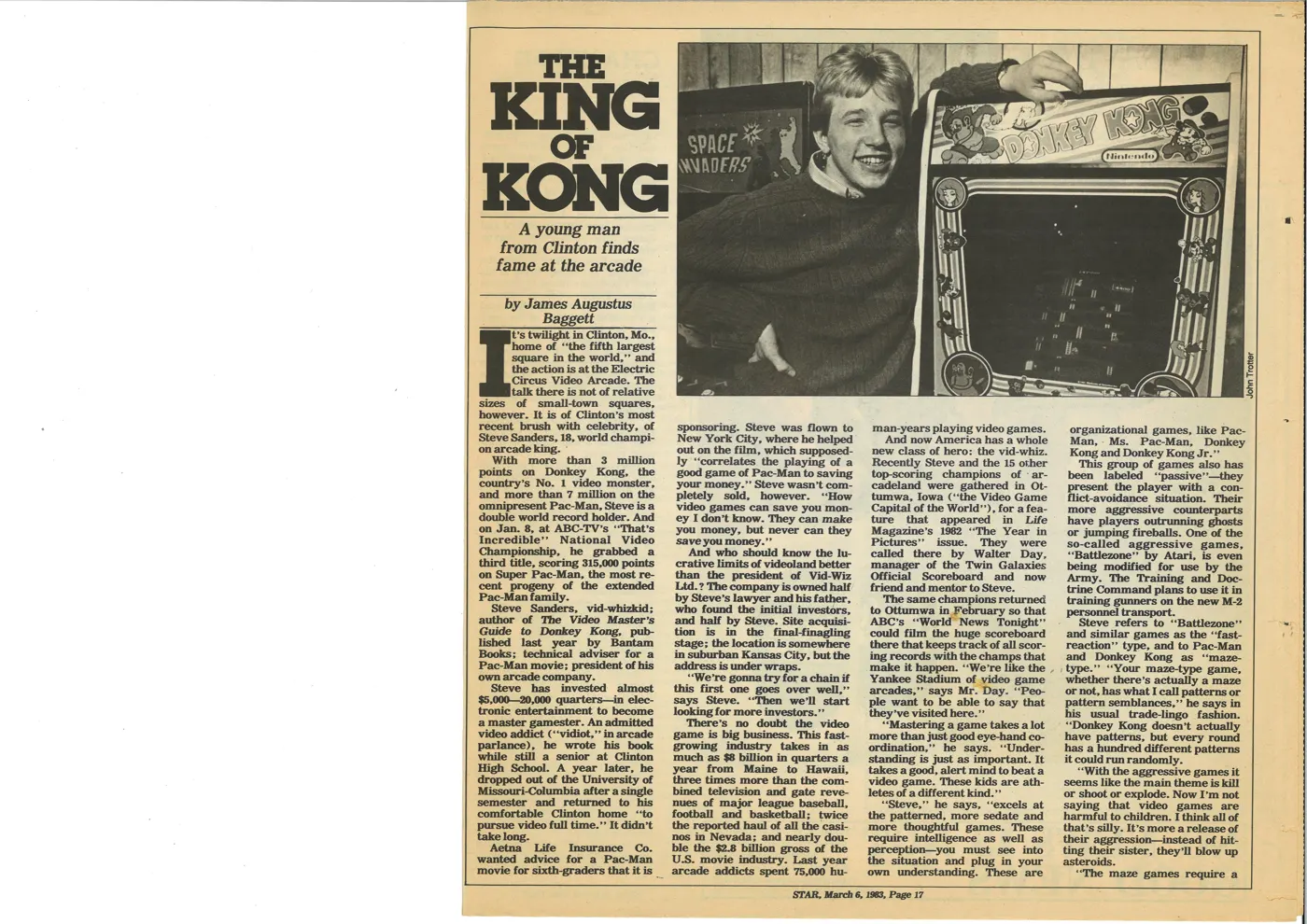 Page 17 of the March 6, 1983 Star Magazine: 